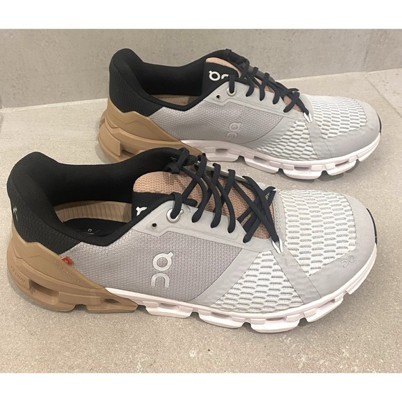 On Cloudflyer 4 Women's Glacier Rosebrown Running Shoes Size US 8 - Picture 1 of 7